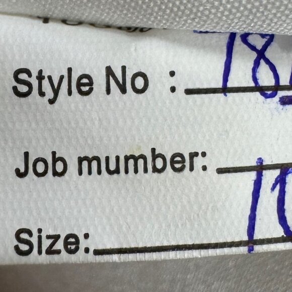 NWOT White Ballgown - 10 - Picture 3 of 6